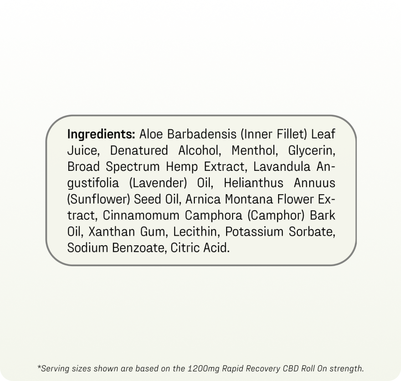 The Medterra Rapid Recovery Cooling 1200mg CBD Roll On delivers fast relief for sore muscles with aloe leaf juice, menthol, arnica, hemp extract, and essential oils in a soothing, natural formula.