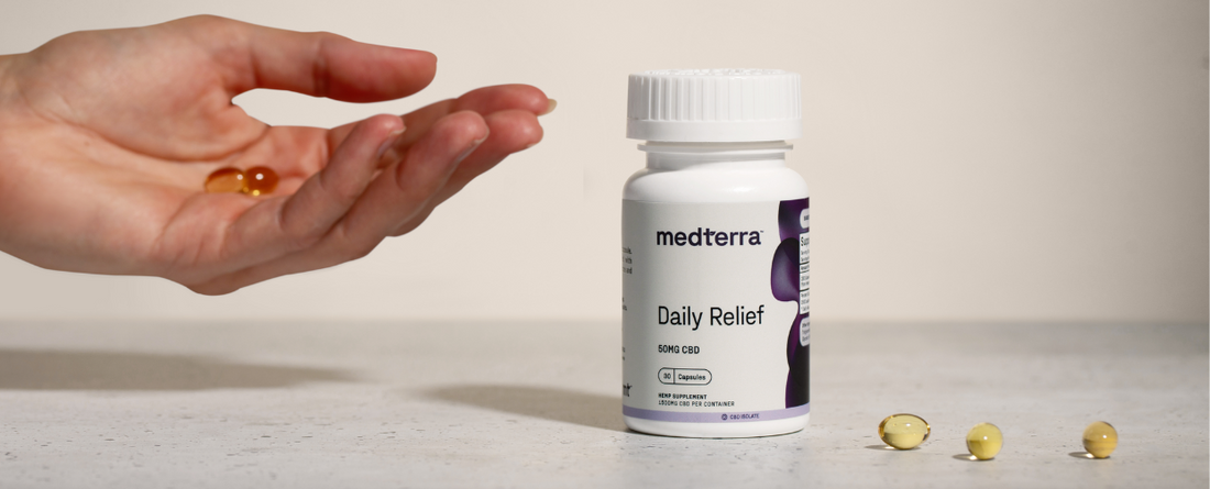 Medterra Daily Relief CBD Capsules