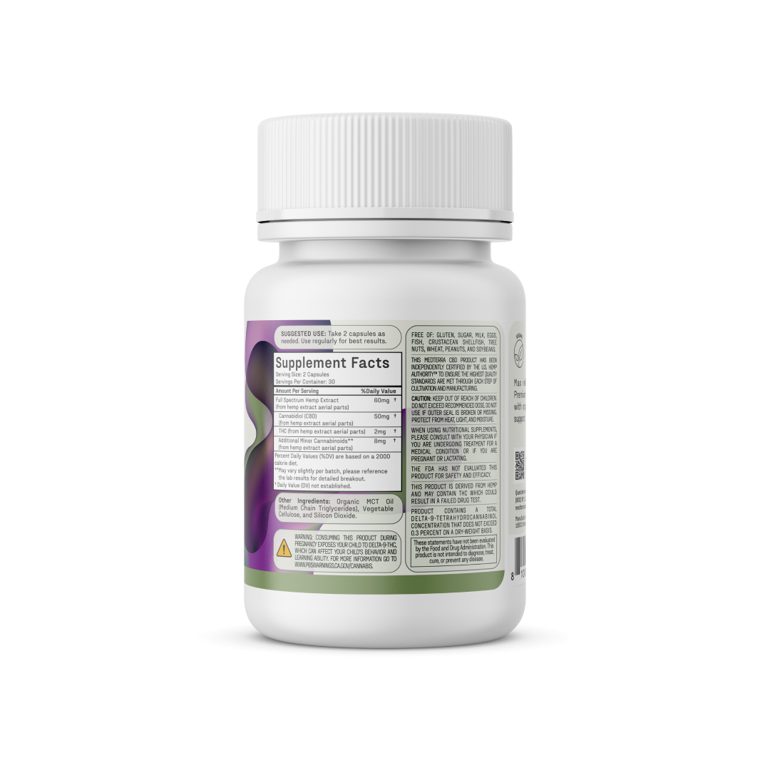 Max Relief Full Spectrum Capsules