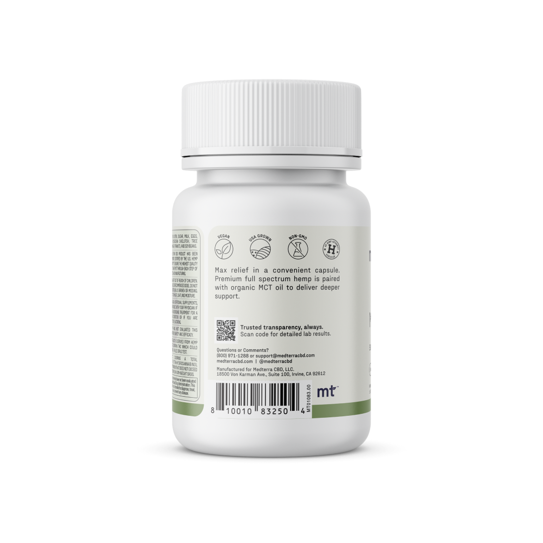 Max Relief Full Spectrum Capsules