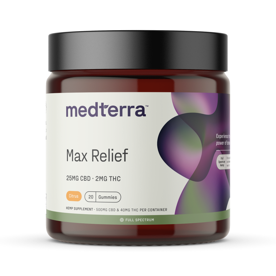 Max Relief Full Spectrum CBD Gummies
