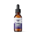A brown glass dropper bottle labeled "Medterra Daily Relief Pet CBD Tincture, Unflavored, 10mg per 1mL, 300mg CBD" with a black dropper cap stands on a white background—ideal to help support your pet’s joint health.