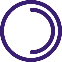 Solid deep purple background filling the frame